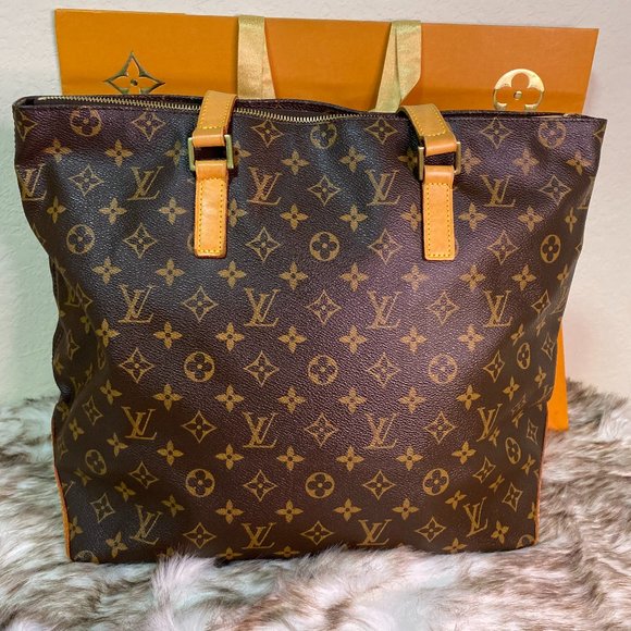 LOUIS VUITTON MONOGRAM CABAS MEZZO - Picture 2 of 15